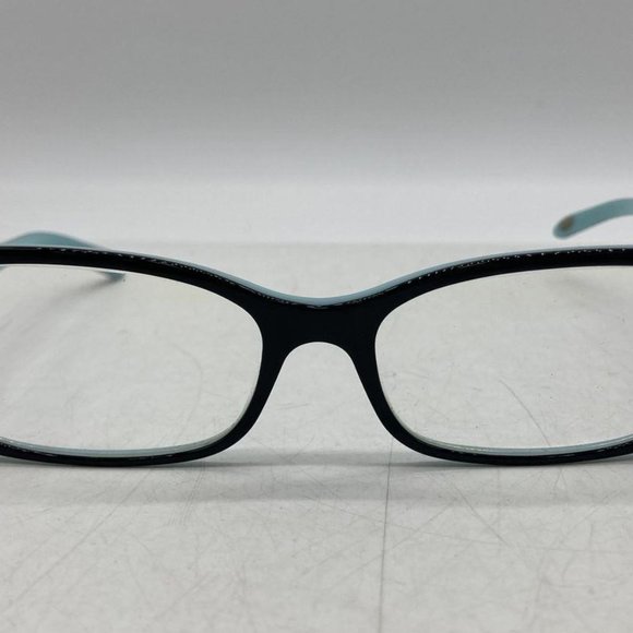 Tiffany & Co Full rim Black Teal Prescription Glasses w/ COA - Picture 2 of 8